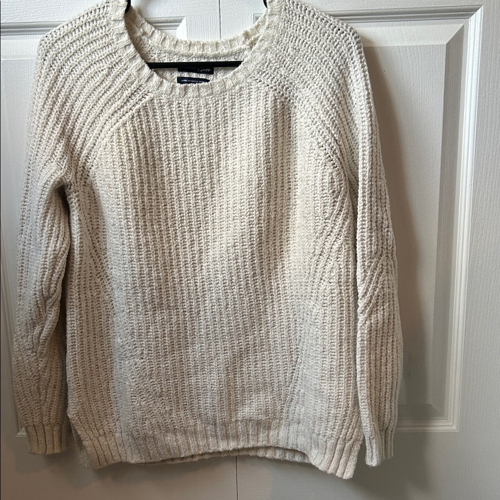 American Eagle Cream Sweater